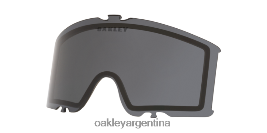 Oakley lente de repuesto de la línea objetivo NBFV421701 gafas lentes gris oscuro