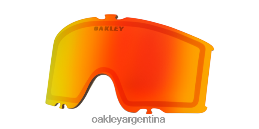 Oakley lente de repuesto de la línea objetivo NBFV421703 gafas lentes de iridio de fuego