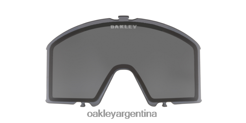 Oakley lente de repuesto target line l NBFV421693 gafas lentes gris oscuro
