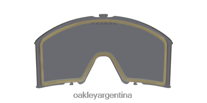 Oakley lente de repuesto target line l NBFV421693 gafas lentes gris oscuro