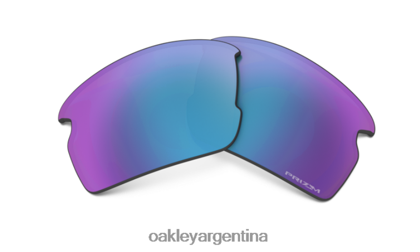 Oakley Lente de repuesto flak 2.0 (ajuste de puente bajo) NBFV421867 gafas lentes prizm de zafiro
