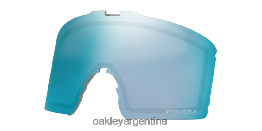 Oakley escudo de repuesto grande mod7 NBFV421329 gafas lentes prizm de zafiro