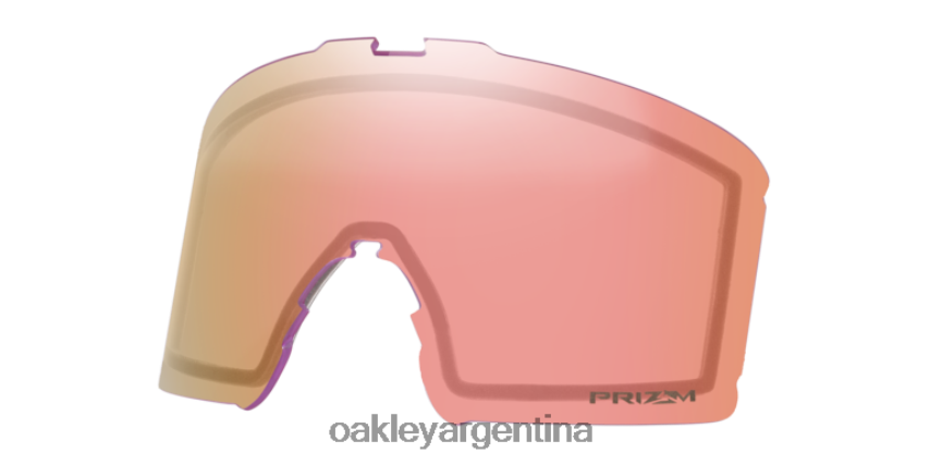Oakley escudo de repuesto grande mod7 NBFV421330 gafas lentes prizm oro rosa