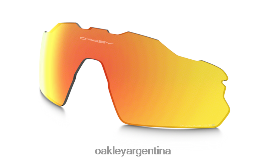 Oakley lente de repuesto de radar ev pitch NBFV421793 gafas lentes polarizadas fuego iridio