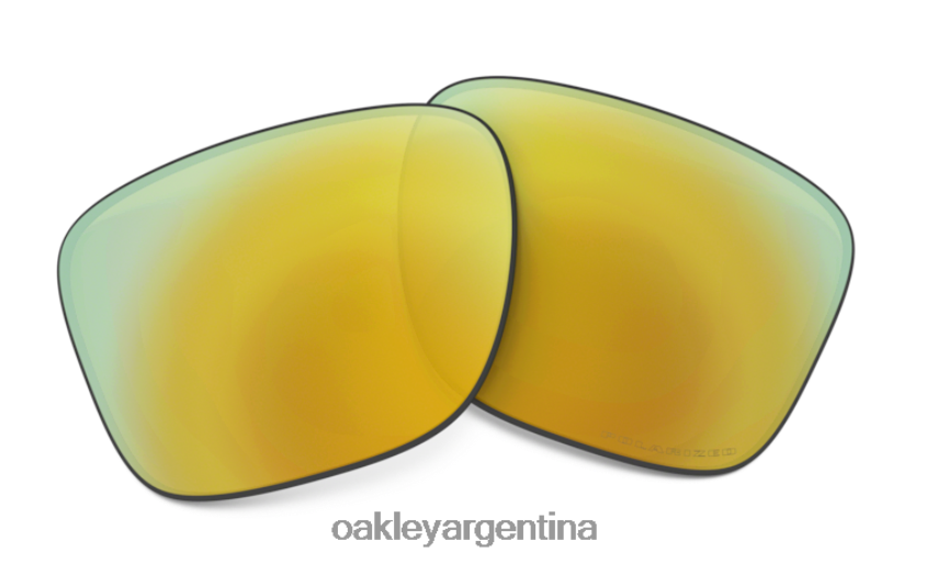 Oakley lente de repuesto de rango cruzado NBFV421391 gafas Lentes polarizadas de iridio de 24k.