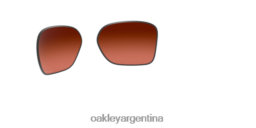 Oakley lentes de repuesto wildrye NBFV421455 gafas lentes prizm marrones degradados