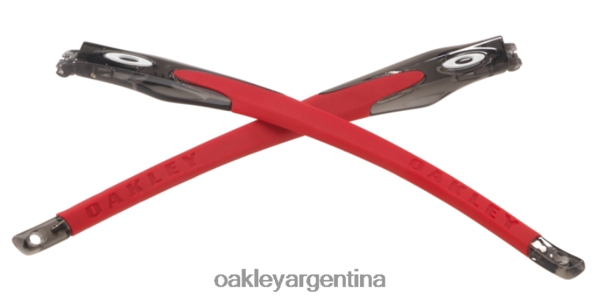 Oakley patillas accesorias reticuladas NBFV422002 gafas gris humo/blanco/rojo