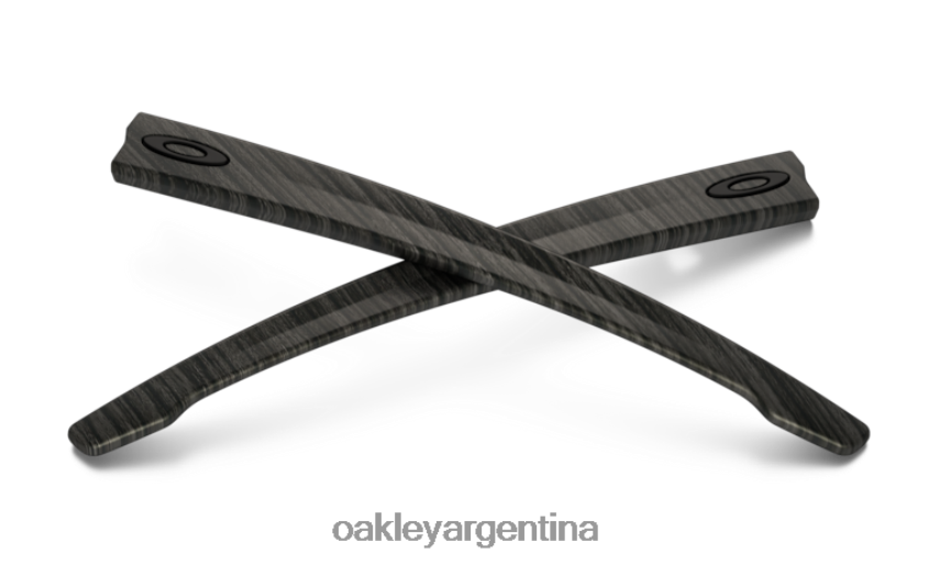 Oakley templos de estilo de vida cruzados NBFV421950 gafas imitación madera/negro mate