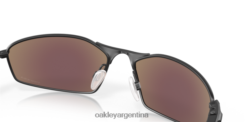 Oakley bigote NBFV42370 gafas lentes prizm de zafiro, montura negra satinada