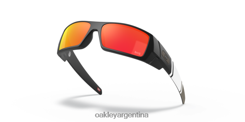 Oakley bucaneros de tampa bay gascan NBFV42568 gafas Lentes prizm ruby, montura negra mate.