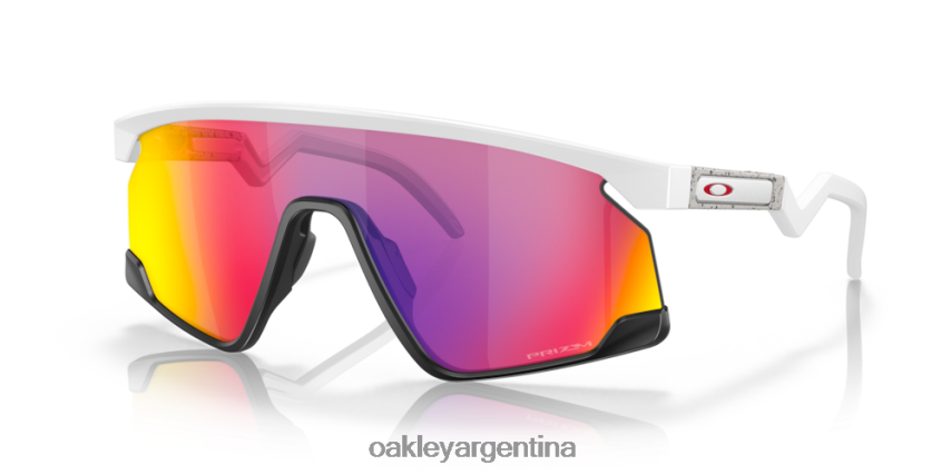 Oakley bxtr NBFV42102 gafas Lentes prizm road, montura blanca mate