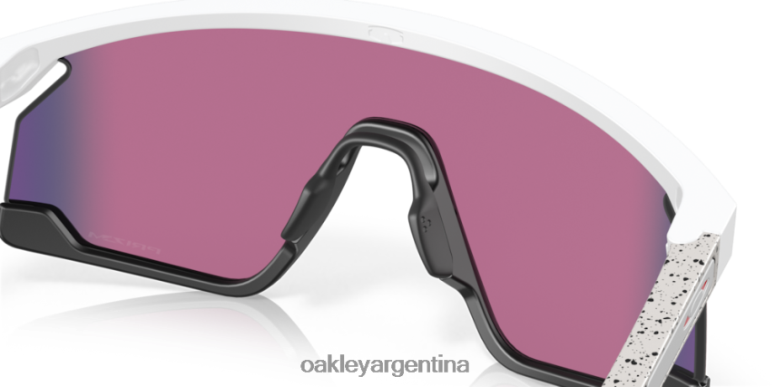 Oakley bxtr NBFV42102 gafas Lentes prizm road, montura blanca mate
