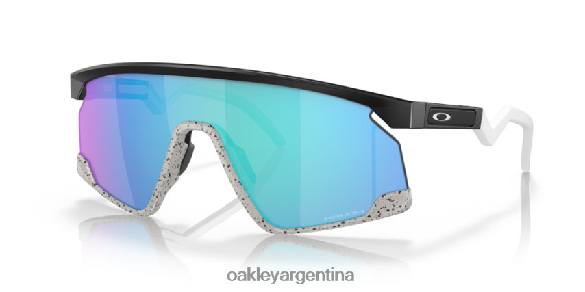 Oakley bxtr NBFV42103 gafas lentes prizm de zafiro, montura negra mate