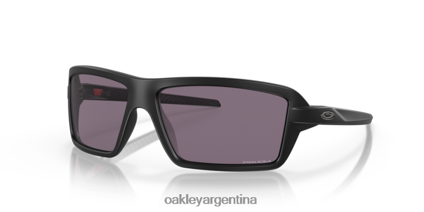 Oakley cables NBFV42665 gafas lentes prizm gris, montura negra mate