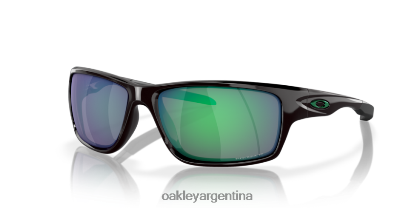Oakley cantina NBFV42745 gafas lentes polarizadas jade iridium, montura tinta negra