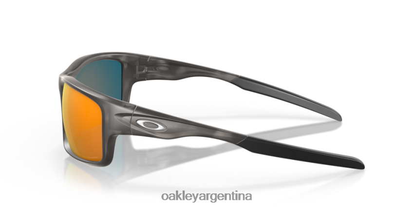 Oakley cantina NBFV42748 gafas Lentes polarizadas Ruby Iridium, montura carey negro mate.