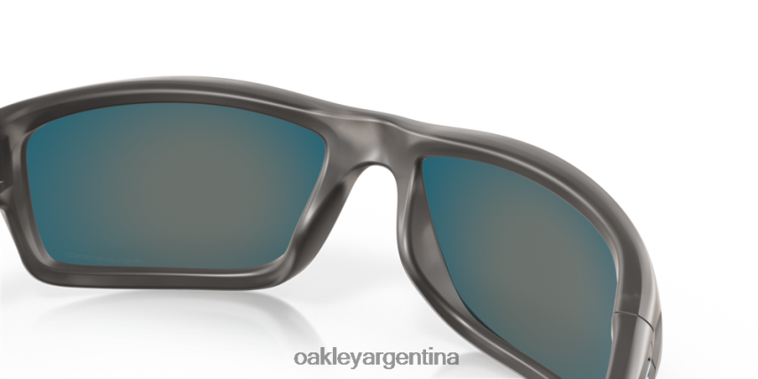 Oakley cantina NBFV42748 gafas Lentes polarizadas Ruby Iridium, montura carey negro mate.