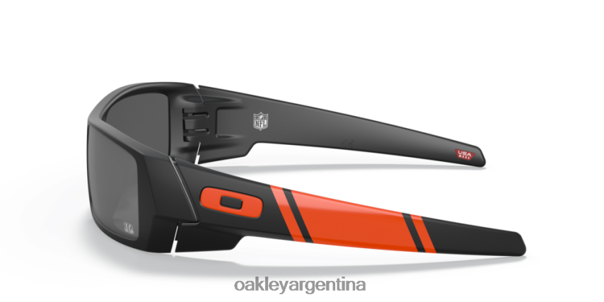 Oakley cincinnati bengals gascanos NBFV42551 gafas lentes prizm negro, montura negro mate