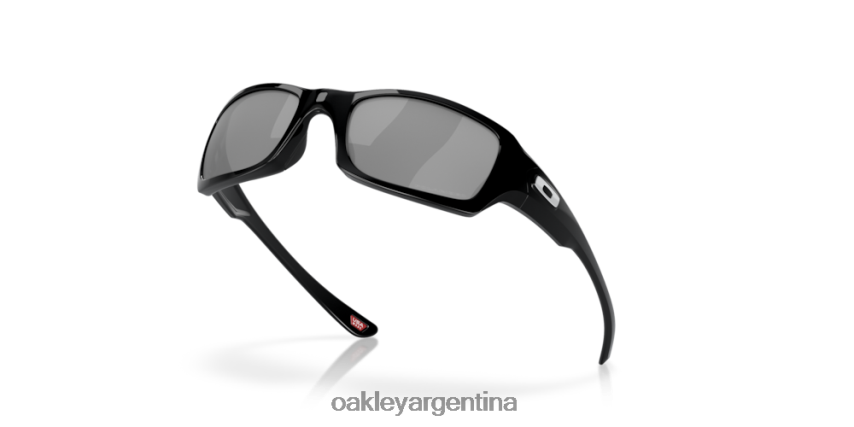 Oakley cinco al cuadrado NBFV42247 gafas lentes polarizadas de iridio negro, montura negra pulida