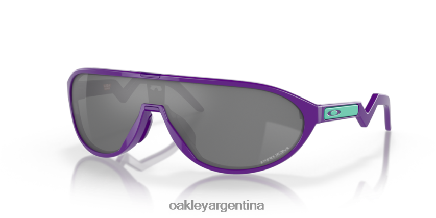 Oakley cmdn NBFV421023 gafas Lentes prizm negras, montura violeta eléctrico.