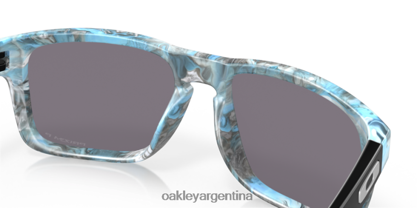 Oakley colección del santuario holbrook (ajuste de puente bajo) NBFV42806 gafas lentes polarizadas prizm gris, montura sanctuary en forma de remolino