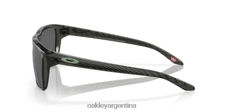 Oakley colección envolvente de sylas NBFV42957 gafas lentes prizm polarizadas negras, montura gris humo