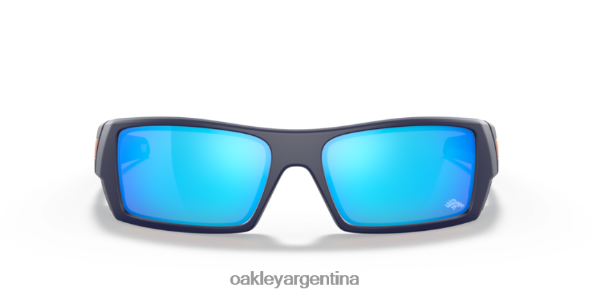 Oakley denver broncos gascan NBFV42553 gafas lentes prizm de zafiro, montura azul marino mate