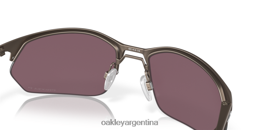 Oakley grifo de alambre 2.0 NBFV42378 gafas lentes prizm polarizadas diarias, montura peltre