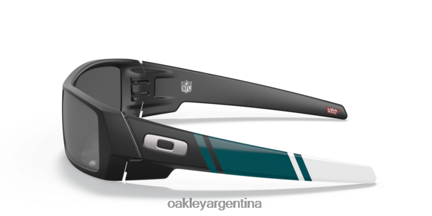Oakley águilas de filadelfia gascan NBFV42566 gafas lentes prizm negro, montura negro mate