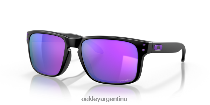 Oakley holbrook NBFV4268 gafas lentes prizm violeta, montura negro mate