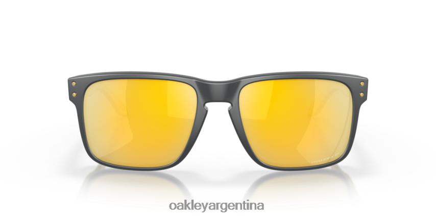 Oakley holbrook NBFV4272 gafas lentes polarizadas prizm 24k, marco de carbono mate