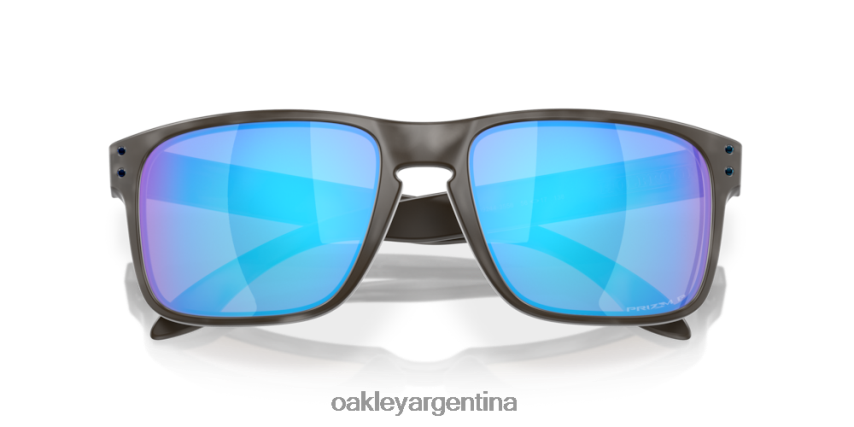 Oakley holbrook (ajuste de puente bajo) NBFV42792 gafas lentes polarizadas prizm sapphire, montura carey negro mate