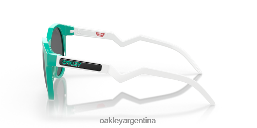 Oakley hstn NBFV421006 gafas lentes prizm negro, montura celeste