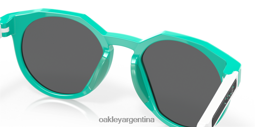 Oakley hstn NBFV421006 gafas lentes prizm negro, montura celeste