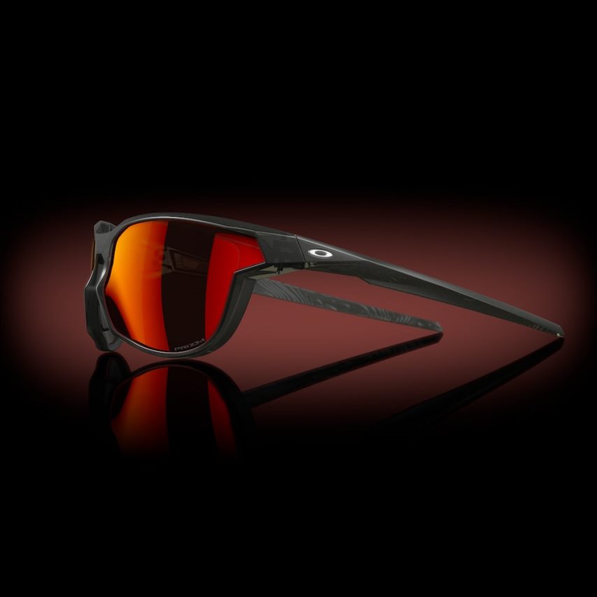 Oakley kaast NBFV42751 gafas Lentes prizm ruby, montura gris humo mate
