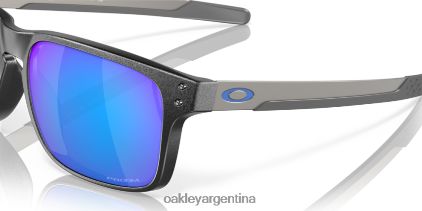 Oakley mezcla de holbrook NBFV42163 gafas lentes polarizadas prizm zafiro, montura de acero