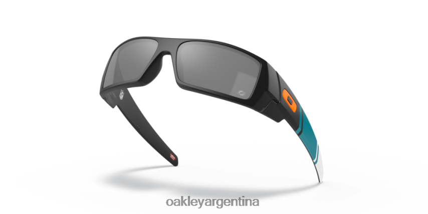 Oakley miami delfines gascan NBFV42561 gafas lentes prizm negro, montura negro mate