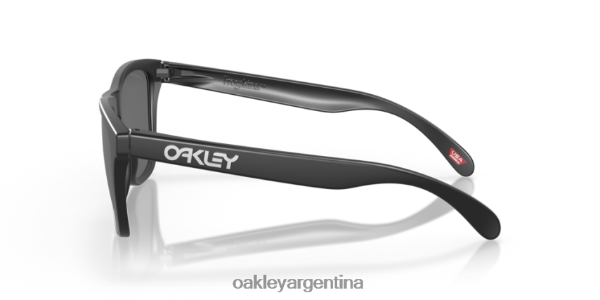Oakley pieles de rana NBFV42112 gafas lentes prizm polarizadas negras, montura negra mate