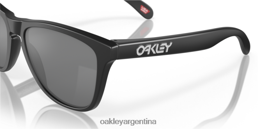 Oakley pieles de rana NBFV42112 gafas lentes prizm polarizadas negras, montura negra mate