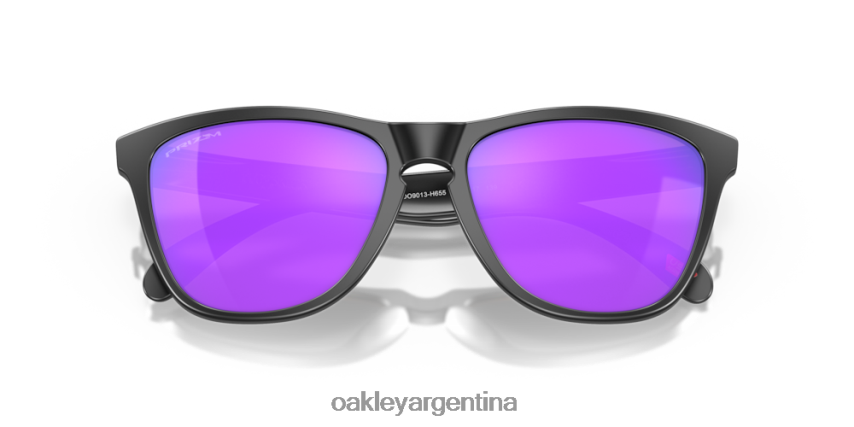 Oakley pieles de rana NBFV42113 gafas lentes prizm violeta, montura negro mate