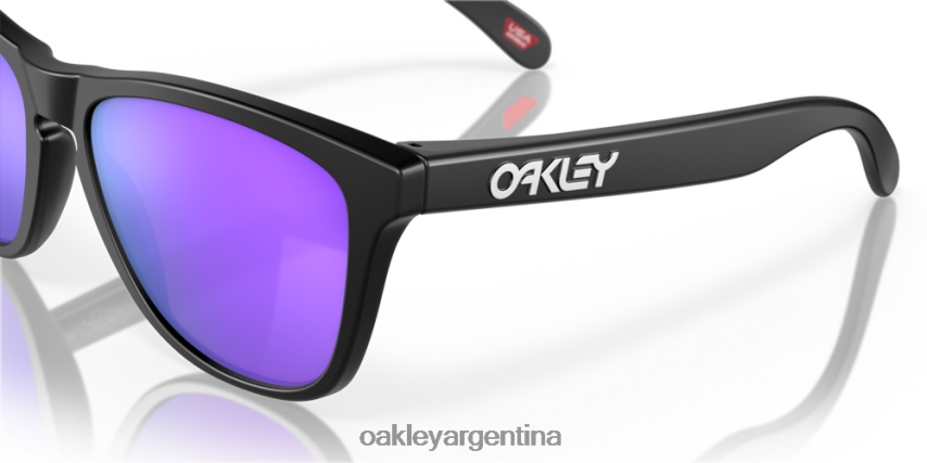 Oakley pieles de rana NBFV42113 gafas lentes prizm violeta, montura negro mate