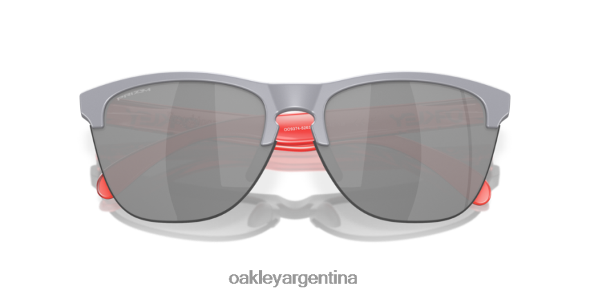 Oakley pieles de rana lite NBFV42216 gafas Lentes prizm negras, montura antiniebla mate.