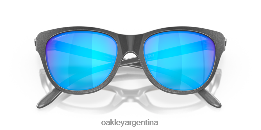 Oakley resistir NBFV42917 gafas lentes polarizadas zafiro iridio, montura de acero