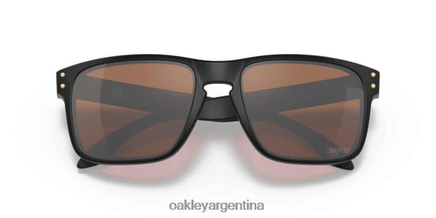 Oakley santos de nueva orleans holbrook NBFV42643 gafas Lentes Prizm de tungsteno, montura negra mate.