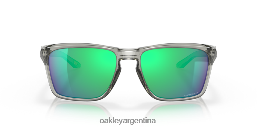 Oakley sylas (ajuste de puente bajo) NBFV42964 gafas lentes prizm jade, montura tinta gris
