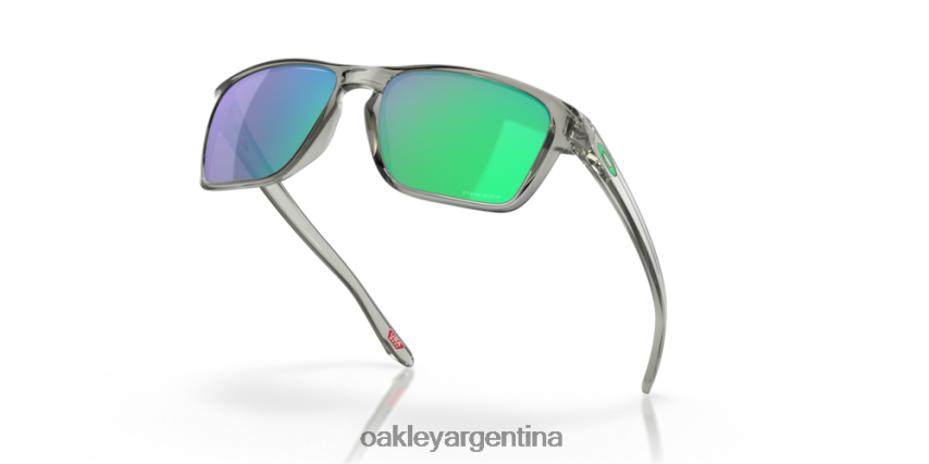 Oakley sylas (ajuste de puente bajo) NBFV42964 gafas lentes prizm jade, montura tinta gris