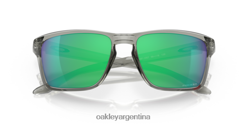Oakley sylas (ajuste de puente bajo) NBFV42964 gafas lentes prizm jade, montura tinta gris