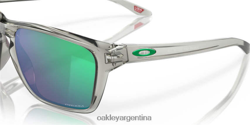 Oakley sylas (ajuste de puente bajo) NBFV42964 gafas lentes prizm jade, montura tinta gris