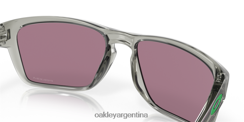 Oakley sylas (ajuste de puente bajo) NBFV42964 gafas lentes prizm jade, montura tinta gris