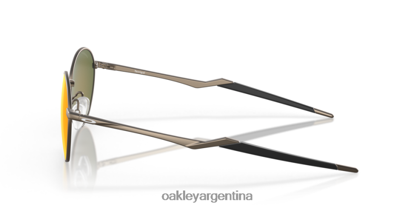 Oakley terrigal NBFV42533 gafas Lentes polarizadas Prizm Ruby, montura de peltre satinado.